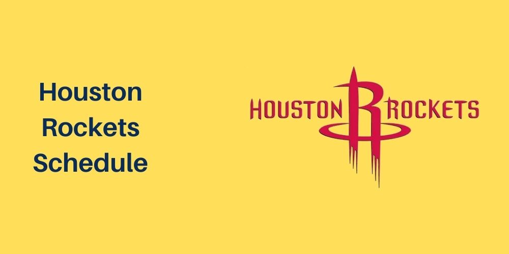 Houston Rockets Schedule 2023/24
