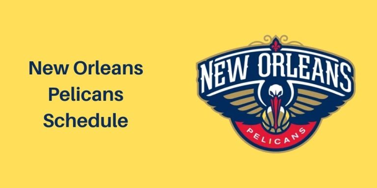 New Orleans Pelicans Schedule