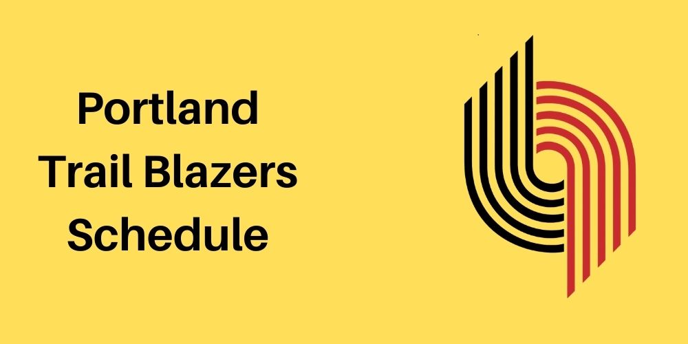 Portland Trail Blazers Schedule 2023/24
