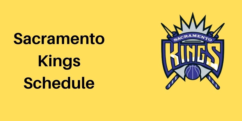 Sacramento Kings Schedule 2023/24